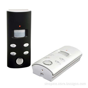 Solar-powered siren alarm system with keypad